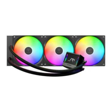 Imagem de Water Cooler Gamdias Chione E4 RGB 420mm Amd/intel E4-420 Preto