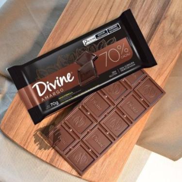 Imagem de Barra Chocolate Divine Supremo 70G Amargo 70% Cacau