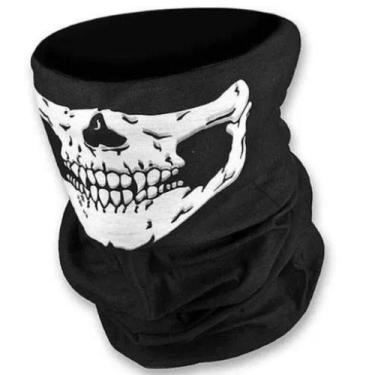 Imagem de Bandana Máscara De Caveira - Balaclava S/ Costura Lindo