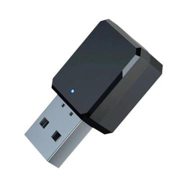 Imagem de Kit Bluetooth 5.0 Para Carro, Adaptador Receptor De Áudio USB Sem Fio 