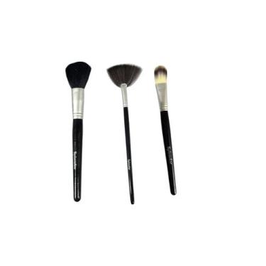 Imagem de Kit De Pinceis de Maquiagem Splendor com 3 Unidades