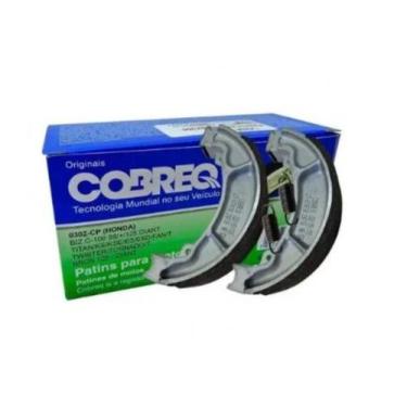 Imagem de Jogo Patim Freio Biz Cb300 Cg 125 150 160 Lead Nxr 125 150 0302cp Std 