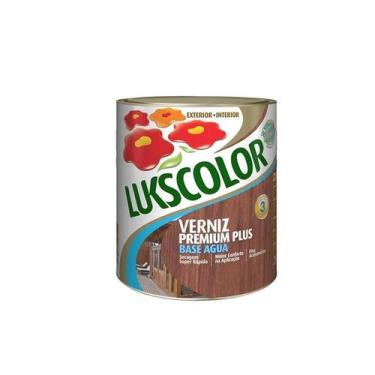 Imagem de Verniz Madeira Base Água Imbuia Brilhante 900ml Lukscolor