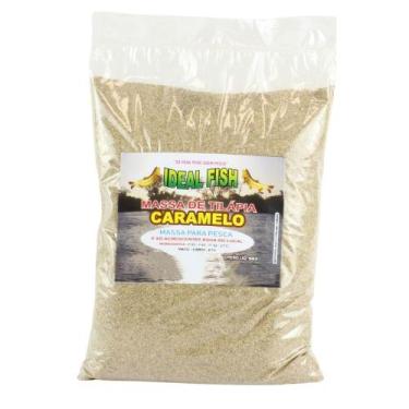Imagem de Massa De Pesca Para Tilápia 500g - Ideal Fish, Caramelo