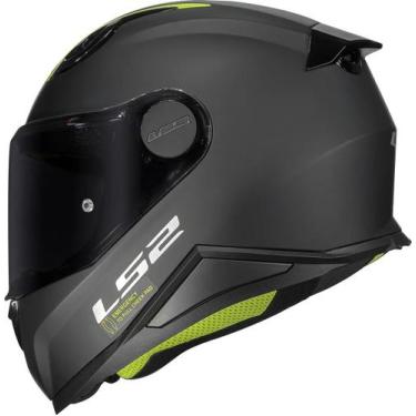 Imagem de Capacete LS2 FF812 Kid Monocolor Preto Fosco Infantil, 50/M