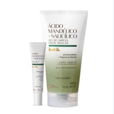 Imagem de Combo Ácido Mandélico + Salicílico: Gel de Limpeza Facial 150g + Gel S