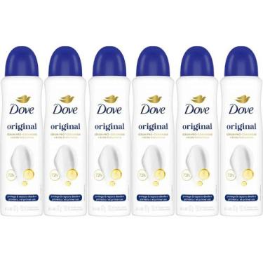 Imagem de Kit Desodorante Dove Original Aerosol 150ml/89g - 6 Unidades