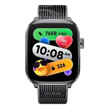 Imagem de Smartwatch Mibro Watch Fit, GPS Integrado, Conexão Strava, 5ATM, Amoled 1,75" XPAW027 - Preto