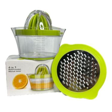Imagem de Espremedor de frutas e Ralador 4 em 1 em Acrílico 400Ml - Mercado BuyU