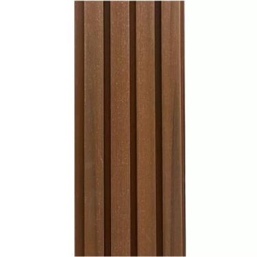 Imagem de Painel Ripado Externo em Placa 21,9x290cm (3,17m²) WPC Amarelo/Teak B 