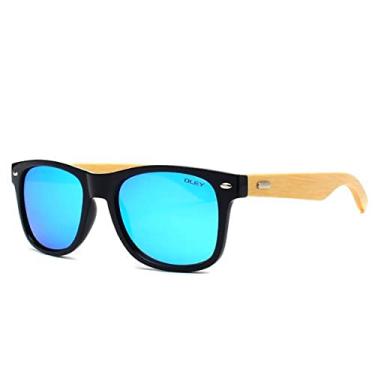 Imagem de Óculos de Sol Polarizados Oley Proteção uv400 Designer Madeira (3)