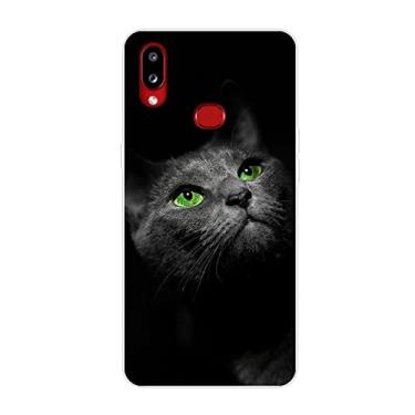 Imagem de Para Samsung A10S Capa de Silicone Macio Capa de Telefone para Samsung Galaxy A10S GalaxyA10S A 10S A107F Flor Cat, No.41, Para Samsung A10S
