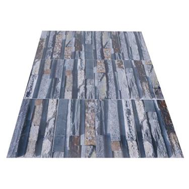 Imagem de Adesivo de ladrilhos, adesivo de ladrilhos de PVC à prova d'água, adesivo de parede autoadesivo de , cozinha para casa de banho hotel(KIT045)