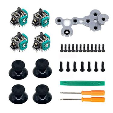 Imagem de MOOKEENONE Replacement 3D Controller Joystick Analog Sensor Shaft with Screws Kits Set Tool for Xbox