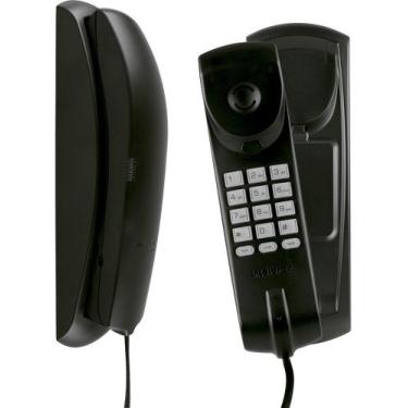 Imagem de Telefone Com Fio De Parede Tc 20 Preto Intelbras