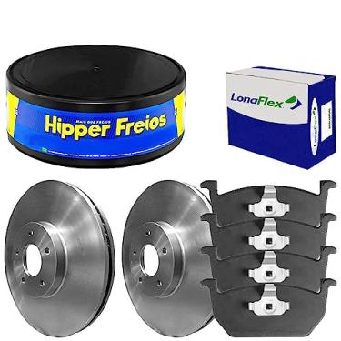 Imagem de PAR DISCO DE FREIO DIANTEIRO NIVUS, POLO, VIRTUS - HF81C