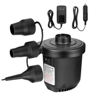 Imagem de Bomba de ar elétrica, inflável, portátil, rápida, colchão de ar, piscina, barco, piscina, bomba para infláveis