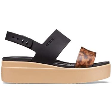Imagem de CROCS Crocs Brooklyn Tort Low Wdge W - Black/Multi - W10 , 207864-0C4-W10, Women , Black/Multi , W10
