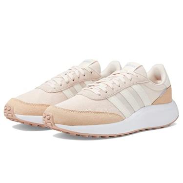 Imagem de adidas Run 70s Wonder Quartzo/Branco Giz/Laranja Bliss, Quartzo maravilha / branco giz, laranja, 41