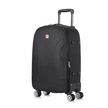 Imagem de Mala de viagem média Sion preta Swiss Move