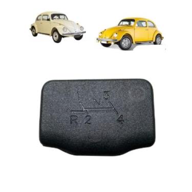 Imagem de Tampa Capa Frontal do Cinzeiro Fusca Itamar Cinza Escuro - Clauplast