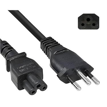 Imagem de Cabo Força Energia Tripolar Mickey 1,40m Para Fonte Notebook