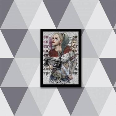 Imagem de Quadro Decorativo Arlequina 24x18cm - com vidro - Quadros On-line, Mad