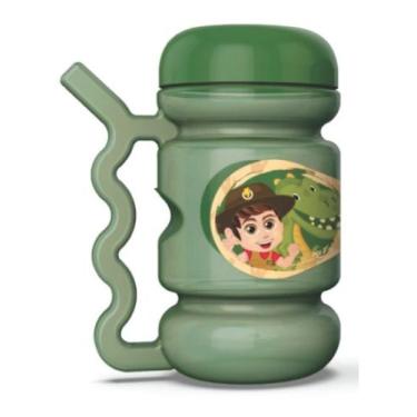 Imagem de Copo Infantil Alça Canudo Educativo Bpa Free 420 Ml Panamby - Panambi,