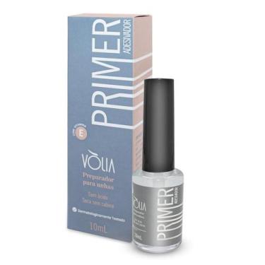 Imagem de Primer Sem Ácido Vólia 10ml Preparador Adesivador de Unhas de Gel Acrí