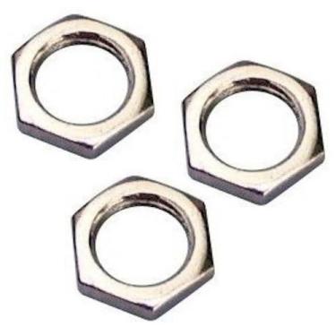 Imagem de Kit Com 3 Porca M8 Para Potenciômetros Alpha Gotoh CTS Bourns Spirit 0