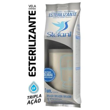 Imagem de Vela Para Filtro de Barro Esterilizante Tripla Ação Stéfani São João -