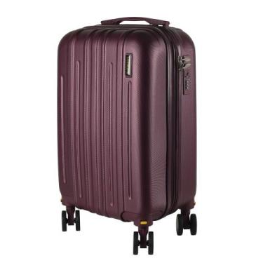 Imagem de Mala de Bordo em ABS Com 4 Rodas 360 - AeroMalas Chile, Vinho