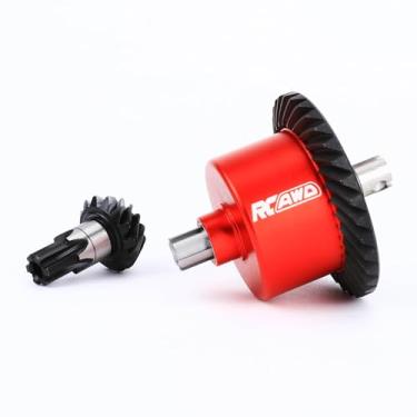 Imagem de RCAWD Diff Set 40CrMo Steel Diff Gear 34T Input Gear 14T Helical Type 20% Speed Up for ARRMA Big Rock Typhon Granite Senton Vorteks 3S Mega550 Upgrade Parts