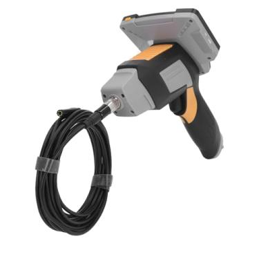 Imagem de Endoscópio de inspeção digital, boroscópio digital HD seguro, giratório, IP67, à prova d'água, fácil de operar, tela LCD colorida de 4,3 polegadas para manutenção de veículos (Generic7b8qkw4prg-11)