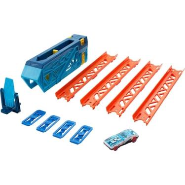 Imagem de Mattel Hot Wheels Track Builder, Pista de Impuslo, Multicor