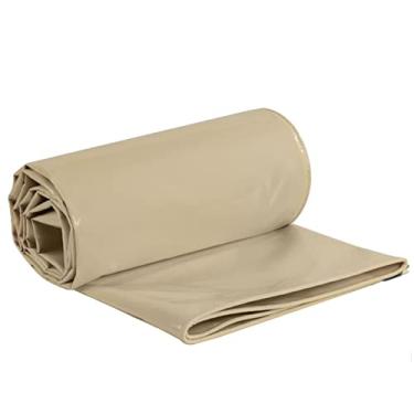 Imagem de Capa de lona resistente à prova d'água para móveis jardim acampamento tenda dossel 420g/m² 2x2m 0,40 mm de espessura com ilhós reforçados (tamanho: 3x3m)