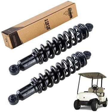 Imagem de 10L0L Kit de amortecedores traseiros de carrinho de golfe para Yamaha G29 Drive Gas & Electric Golf Carts OEM # JW2-F2210-10-00, conjunto de amortecedores traseiros de carrinho de golfe 2 peças