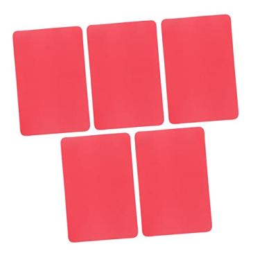 Imagem de 5pcs Conjunto de Remendos de Reparo Barcos Infláveis ​​- Reparos PVC à Prova d'água para Caiaque, Canoa, Balsa e Brinquedos Aquáticos (Vermelho)
