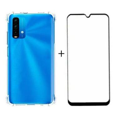 Imagem de Capa Anti Shock + Pelicula 3d Para Xiaomi Redmi 9t / 9t Pro - Universo