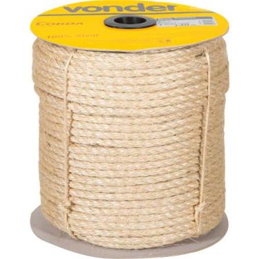 Imagem de Corda de sisal 10 mm x 140 m 3 pernas VONDER