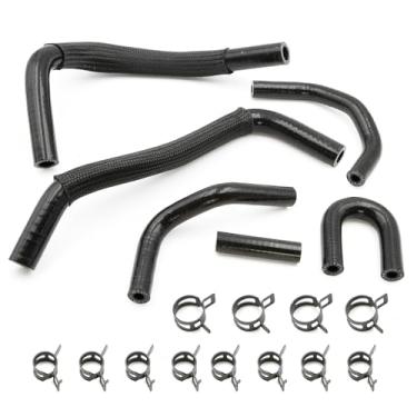 Imagem de Kit de mangueira de linha de combustível de baixa pressão com braçadeiras adequadas para caminhões diesel Deluxe LLY Duramax 2500 3500HD 6.6L GM 2500 3500HD 2004.5-2005 Substitua 12625277 97321372