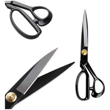 Imagem de Tesoura Alfaiate Costura Profissional Titanium NYBC 12 Polegadas Tam:12 Cor:310 - NYBC Fabricada Em Titânio Premium E Aço Alemão, Esta Tesoura Oferece Precisão Incomparável