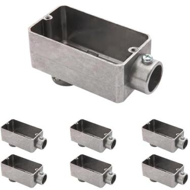 Imagem de 7 Condulete 3/4 Tipo Lb Alumínio S/rosca S/placa Sieg