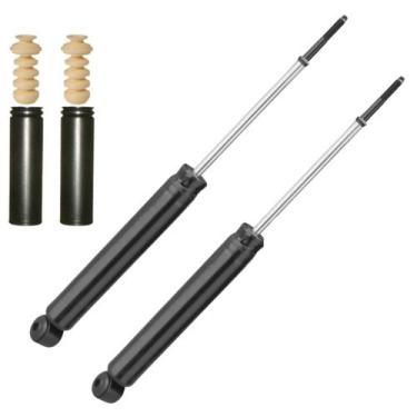 Imagem de 2 Amortecedor Nakata Traseiro Sandero 2007 A 2014 + Kit Batente, TRASE