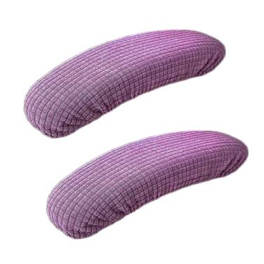 Imagem de NentMent Par de capas de apoio de braço para cadeira de escritório universais extensíveis para cadeiras de mesa de escritório, cadeira de mesa ergonômica de PC com rodas, encosto alto, cadeiras