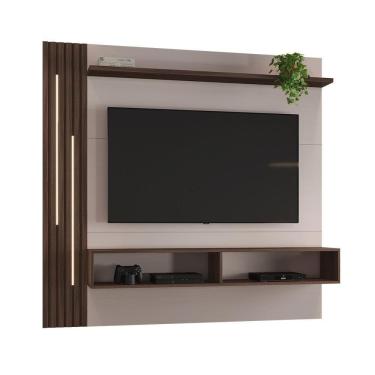 Imagem de Painel Agrado Para Tv Até 65 Off White Café Jcm