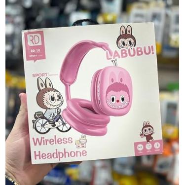 Imagem de Fone de Ouvido Infantil Sem FioDesign Divertido (Rosa)