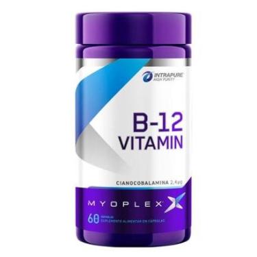Imagem de Vitamina B12 Cianocobalamina 2,4ug 60 Capsulas Myoplex-Unissex