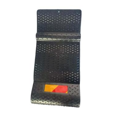 Imagem de Generic 2 peças Garagem Guia do tapete de estacionamento Guia de pneus de borracha Auxílios de estacionamento Roda roda de roda de roda de roda para carros