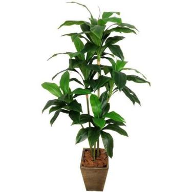 Imagem de Planta Artificial Dracena Luxo 1,58cm Flores Verde - La Caza Store